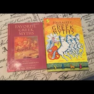 Two Greek Myths paperback books